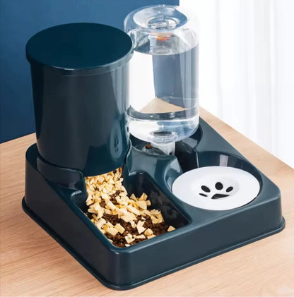 PetServe Deluxe™ Dual Automatic Feeder & Waterer